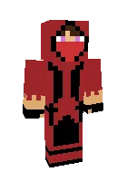 Qizil ninza — Minecraft skin, rasm 1