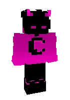 Pushti demon — Minecraft skin, rasm 1
