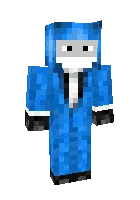 Koʻkarish)) — Minecraft skin, rasm 1