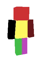 Gʻalati bola — Minecraft skin, rasm 1