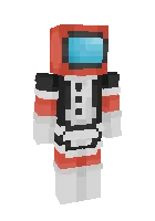 maid amogus — Minecraft skin, rasm 1