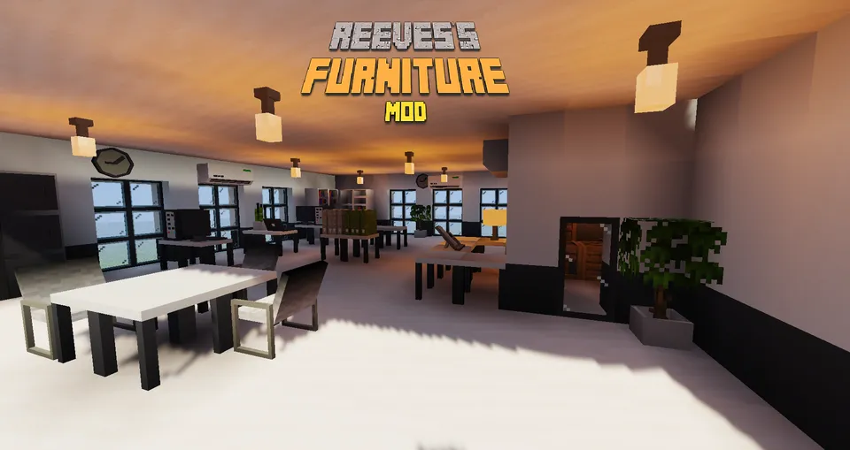 Furnitury (Reeves's Furniture) — Minecraft mod, rasm 7
