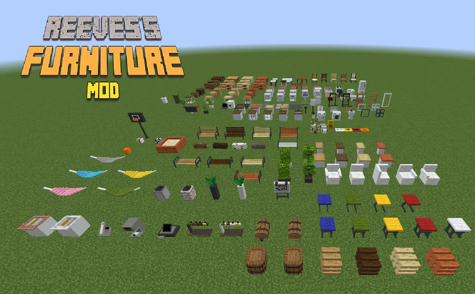 Furnitury (Reeves's Furniture) — Minecraft mod, rasm 8