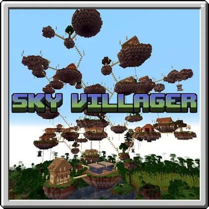 Tax' Sky Villager — Minecraft mod, rasm 1