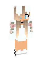Quyon qiz — Minecraft skin, rasm 1