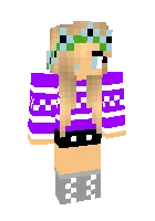 Qiz — Minecraft skin, rasm 1