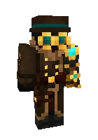 Steampunk — Minecraft skin, rasm 1