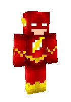 Flash — Minecraft skin, rasm 1