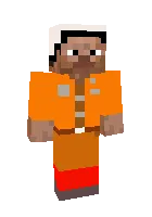 Ishchi — Minecraft skin, rasm 1