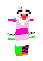 Glamrock Chica — Minecraft skin, rasm 1