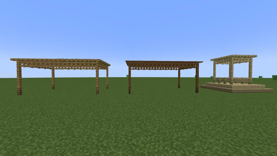 Covers to decorate your buildings — Minecraft mod, rasm 4