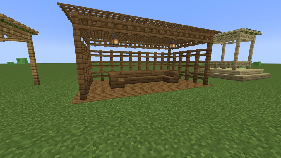 Covers to decorate your buildings — Minecraft mod, rasm 5