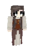 Sotuvchi ayol — Minecraft skin, rasm 1