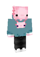 Saveliy aksolotl 2 — Minecraft skin, rasm 1
