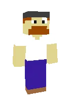 Crazy Dave — Minecraft skin, rasm 1