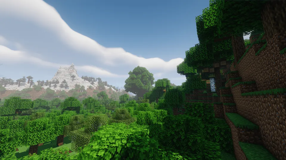 Nebulus oak tree — Minecraft mod, rasm 3