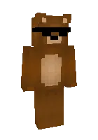 Qo'rqinchli skin — Minecraft skin, rasm 1