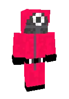 kalmar o'yini solder — Minecraft skin, rasm 1