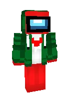 Among Us — Minecraft skin, rasm 1