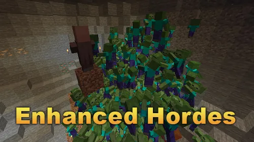 Enhanced Hordes — Minecraft mod, rasm 1