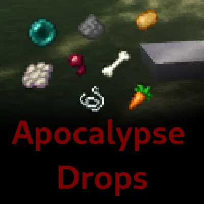 Zombie Apocalypse Drops — Minecraft mod, rasm 1