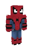 Spider man — Minecraft skin, rasm 1