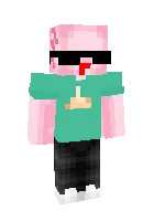 Zo'r aksolotl — Minecraft skin, rasm 1