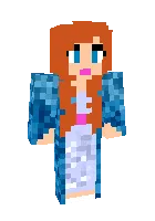 Rose (Titanic) — Minecraft skin, rasm 1