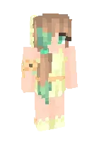 Summer skin girl