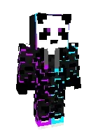 Gamer panda neon