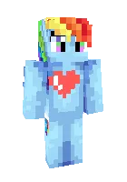 My Little Pony — Minecraft skin, rasm 1