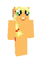 Applejack MLP — Minecraft skin, rasm 1