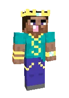 Rich Steve — Minecraft skin, rasm 1