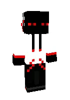 Enderman redstone — Minecraft skin, rasm 1