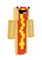 hot dog noob ha-ha-ha — Minecraft skin, rasm 1