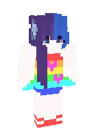 Winged girl — Minecraft skin, rasm 1