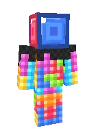 Tetris — Minecraft skin, rasm 1
