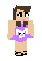 Katya is a classmate — Minecraft skin, rasm 1