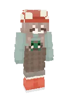 Mushroom girl — Minecraft skin, rasm 1