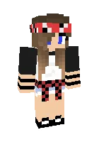 A simple girl — Minecraft skin, rasm 1