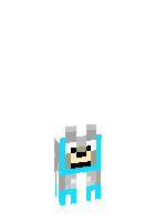 The dog in the diamond — Minecraft skin, rasm 1
