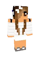 The girl in white