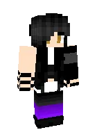 Black girl — Minecraft skin, rasm 1