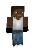 Black Steve — Minecraft skin, rasm 1
