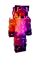 3D fox — Minecraft skin, rasm 1