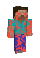 Steve 404 skini — Minecraft skin, rasm 1