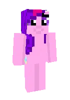 Cadence MLP — Minecraft skin, rasm 1