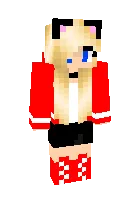 Qizil qalpoqcha — Minecraft skin, rasm 1