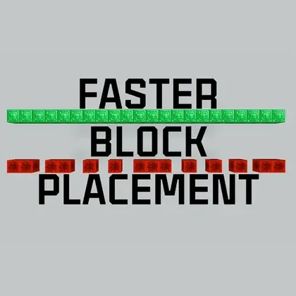 Faster Block Placement