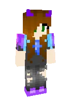 Purple cat — Minecraft skin, rasm 1